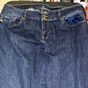 Ashley Stewart Brand Womens plus denim Sz 18T
